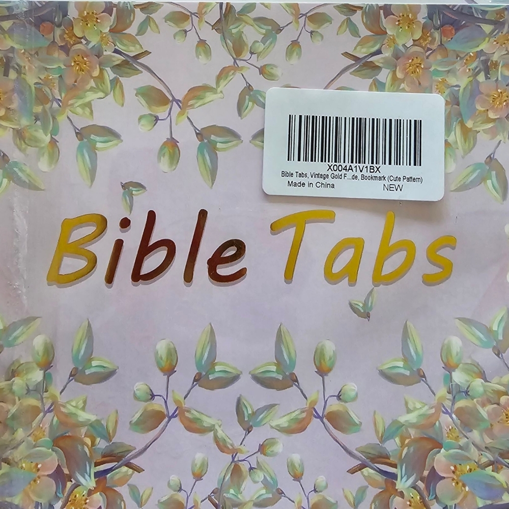 Floral Bible Tabs
